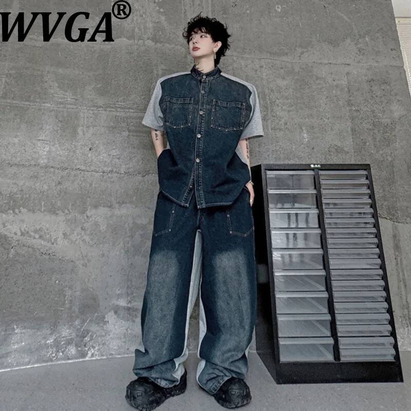 Jeans - WVGA 2026 Sommer Neu Herren Stehkragen
