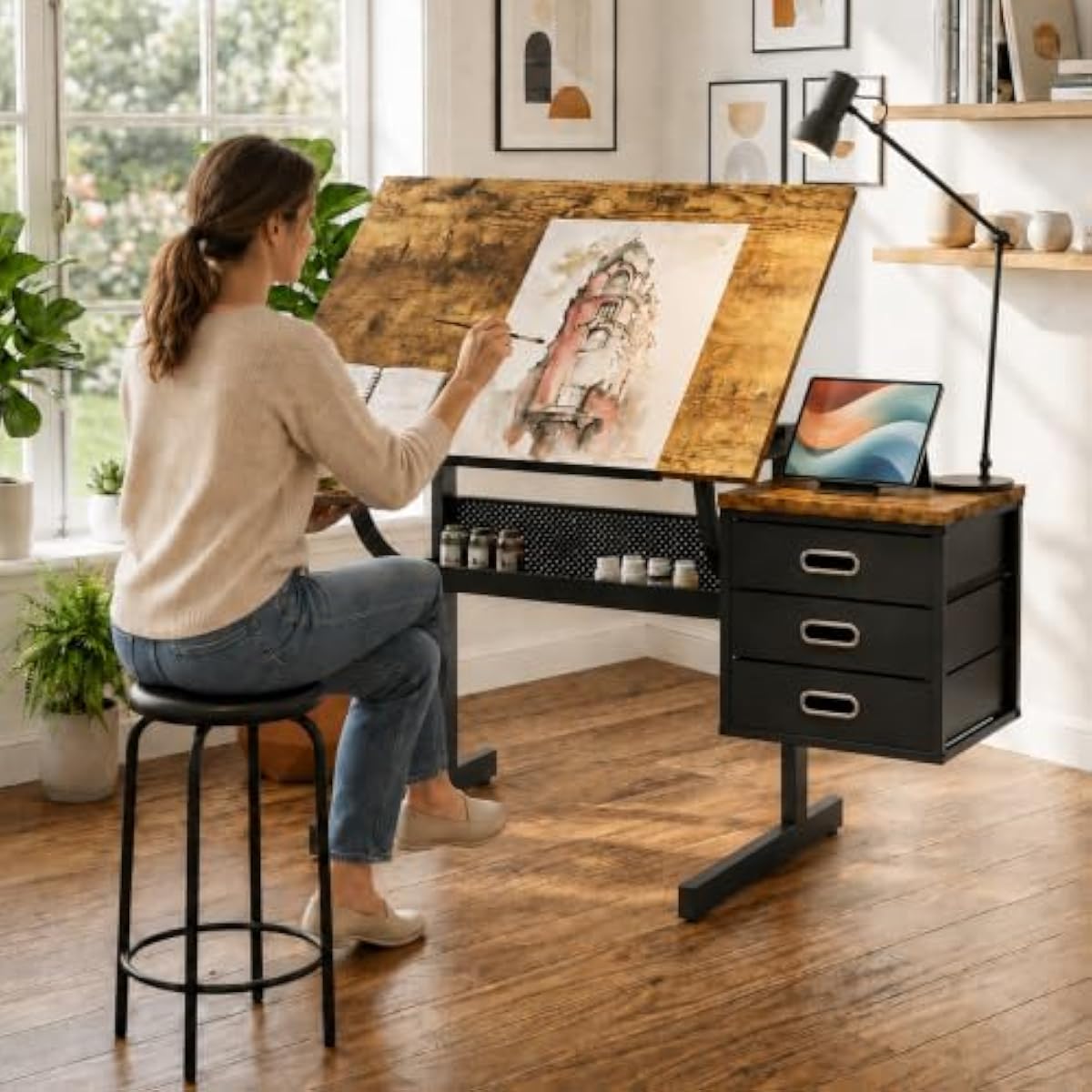 Verstellbarer Zeichentisch mit – Tops Bewertung und Preis