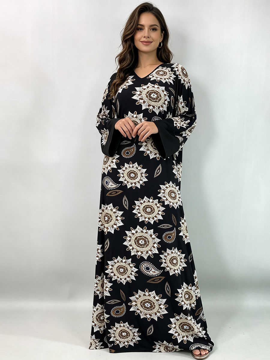 Maxikleid in Übergröße für Dam – Boho Summer Beach Maxi Dress Bewertung und Preis
