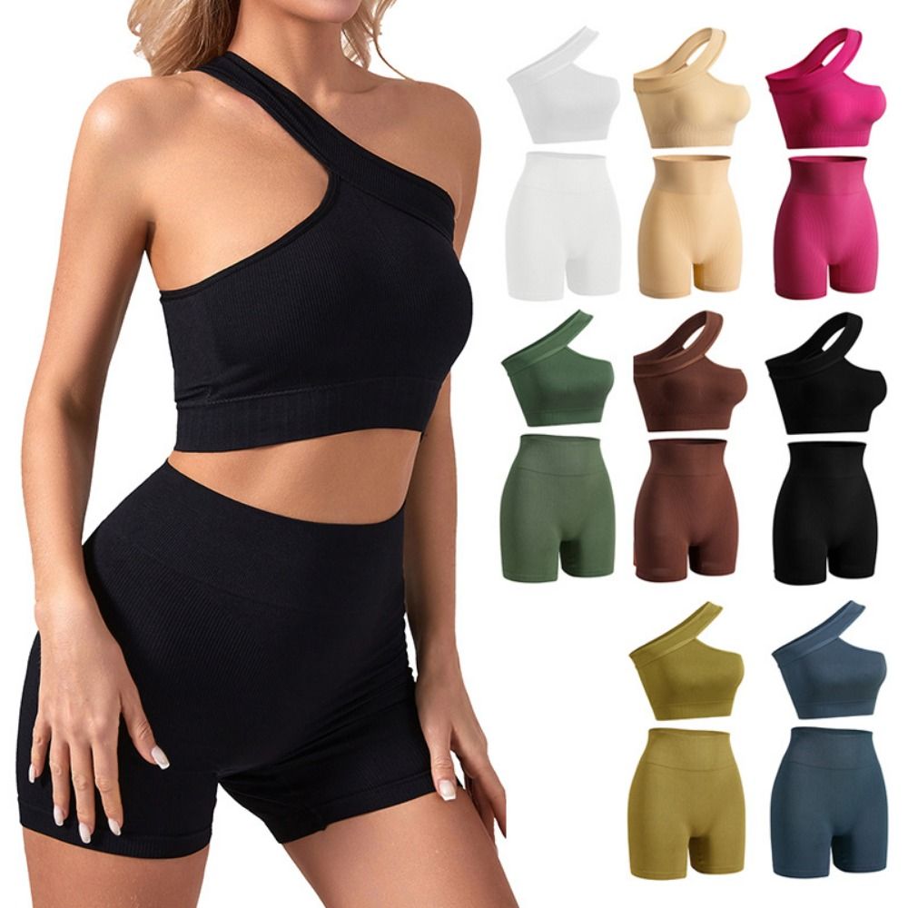 2Pcs Casual Nahtlose Frauen Wo – Seamless Ribbed Workout Tank Top Bewertung und Preis