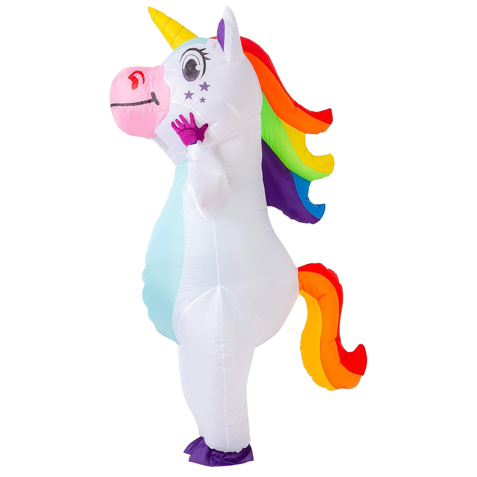 Aufblasbares Einhorn-Kostüm fü – Dresses Bewertung und Preis