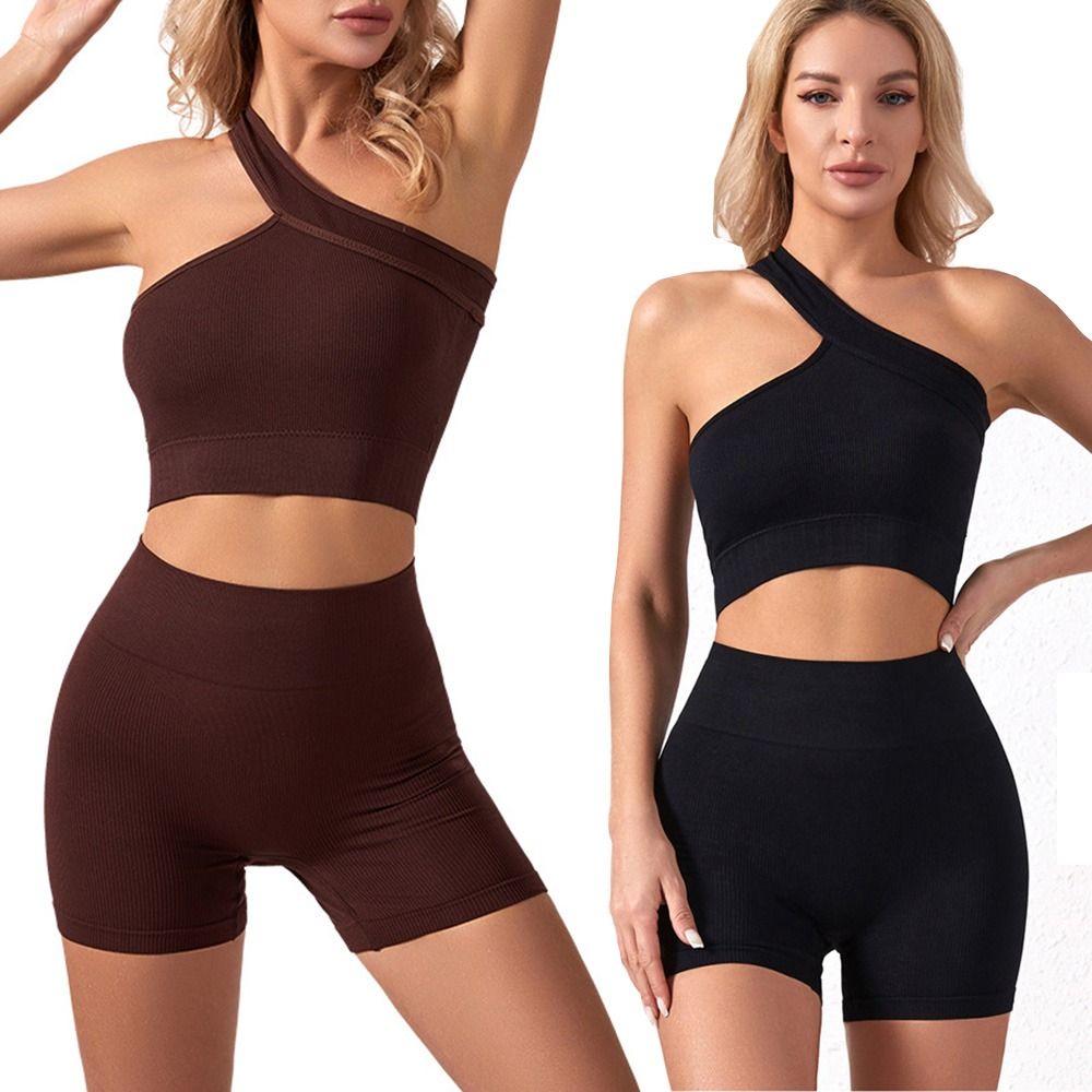2-teiliges Casual Nahtloses Da – Seamless Ribbed Workout Tank Top Bewertung und Preis