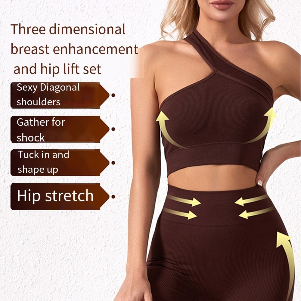 2-teiliges Casual Nahtloses Da – Seamless Ribbed Workout Tank Top Bewertung und Preis