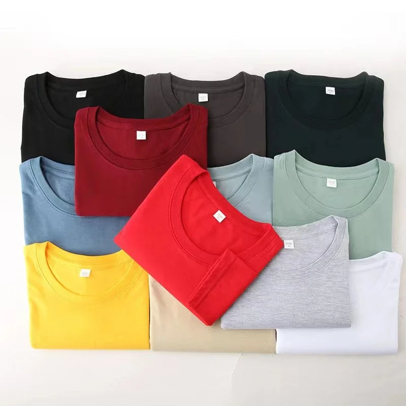 Einfarbiges Herren-T-Shirt mit – Blouses Bewertung und Preis