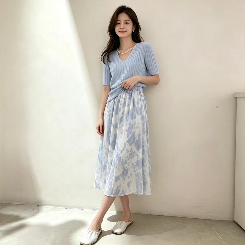 2026 Sommer Elegantes Kurzarm- – Korean Style A Line Shirt Dress Bewertung und Preis