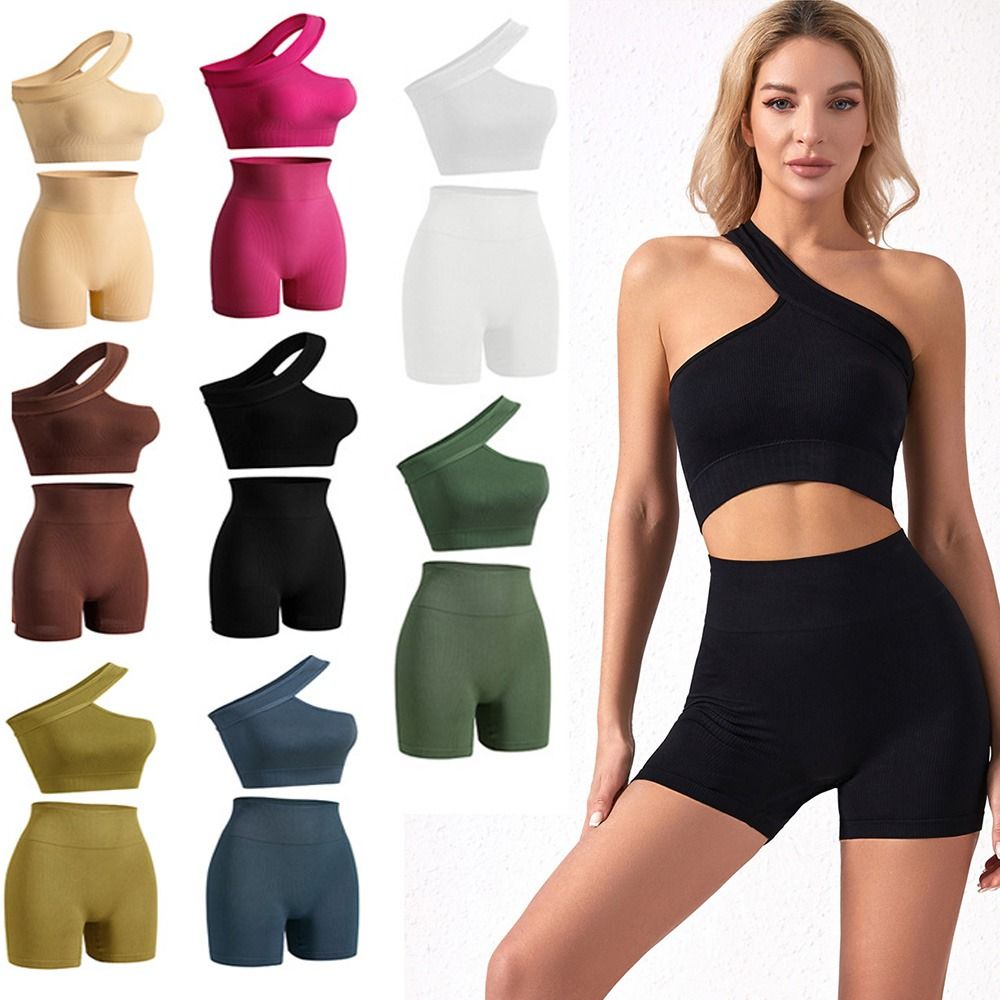 2-teiliges Komfortables Nahtlo – Seamless Ribbed Workout Tank Top Bewertung und Preis