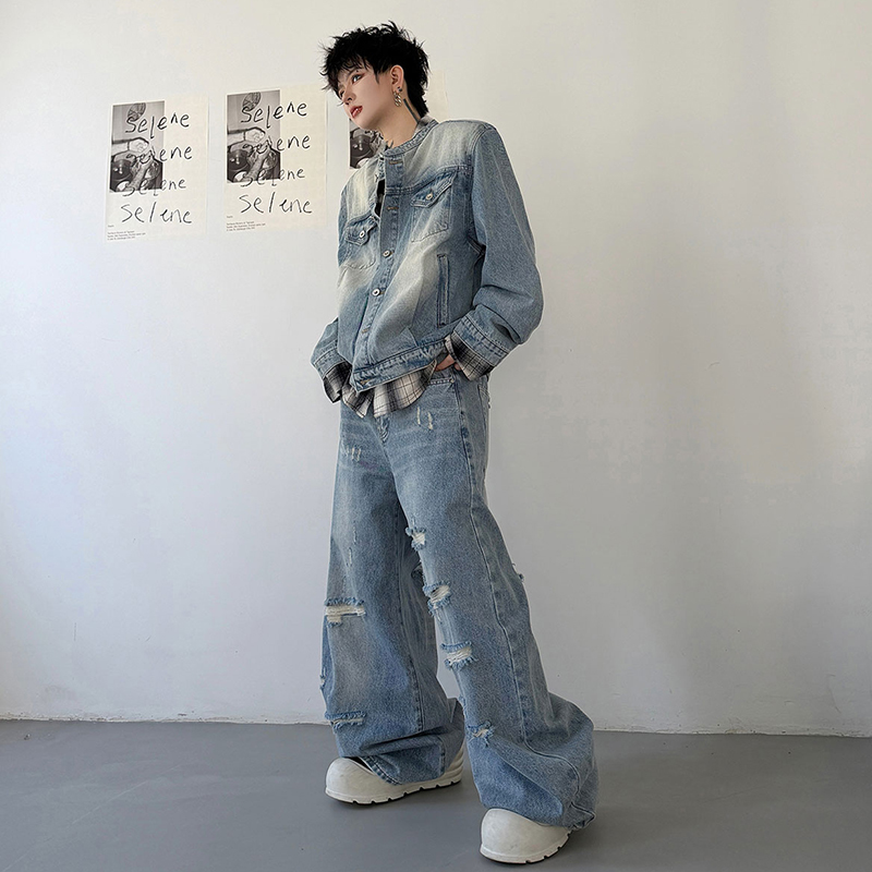 LUZHEN 2026 Herbst Vintage Gew – Jeans Bewertung und Preis
