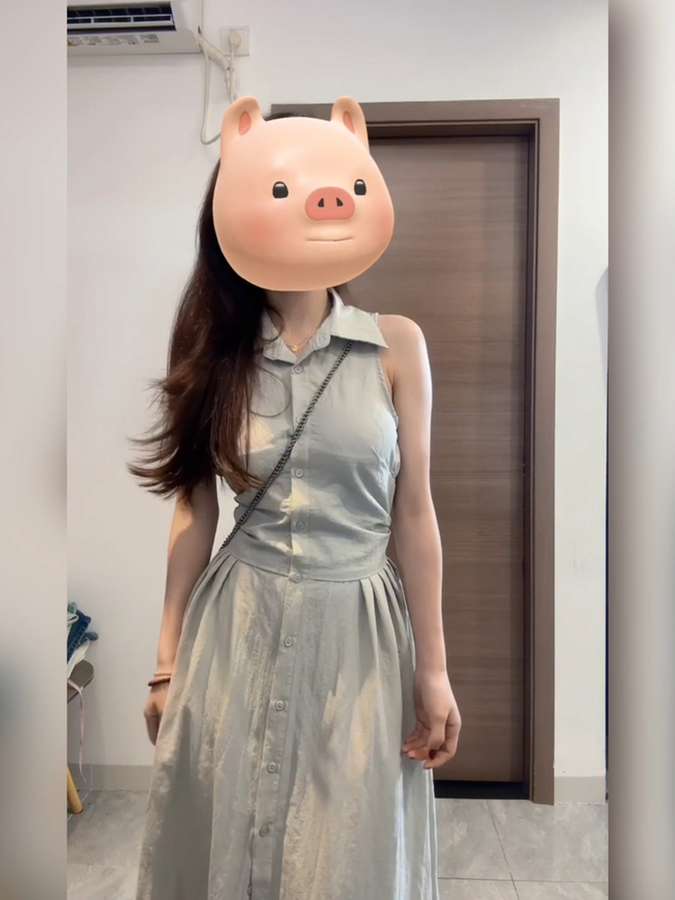 XZY Schickes, lässiges ärmello – Korean Style A Line Shirt Dress Bewertung und Preis