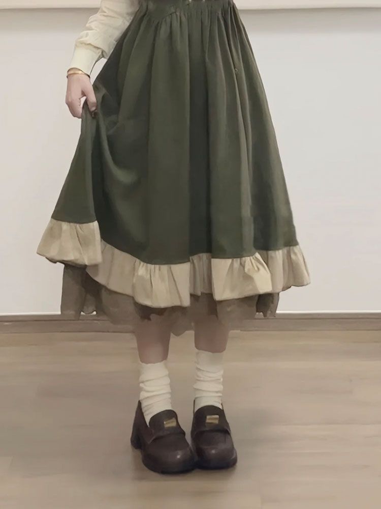 2025, neues japanisches korean – Korean Style A Line Shirt Dress Bewertung und Preis